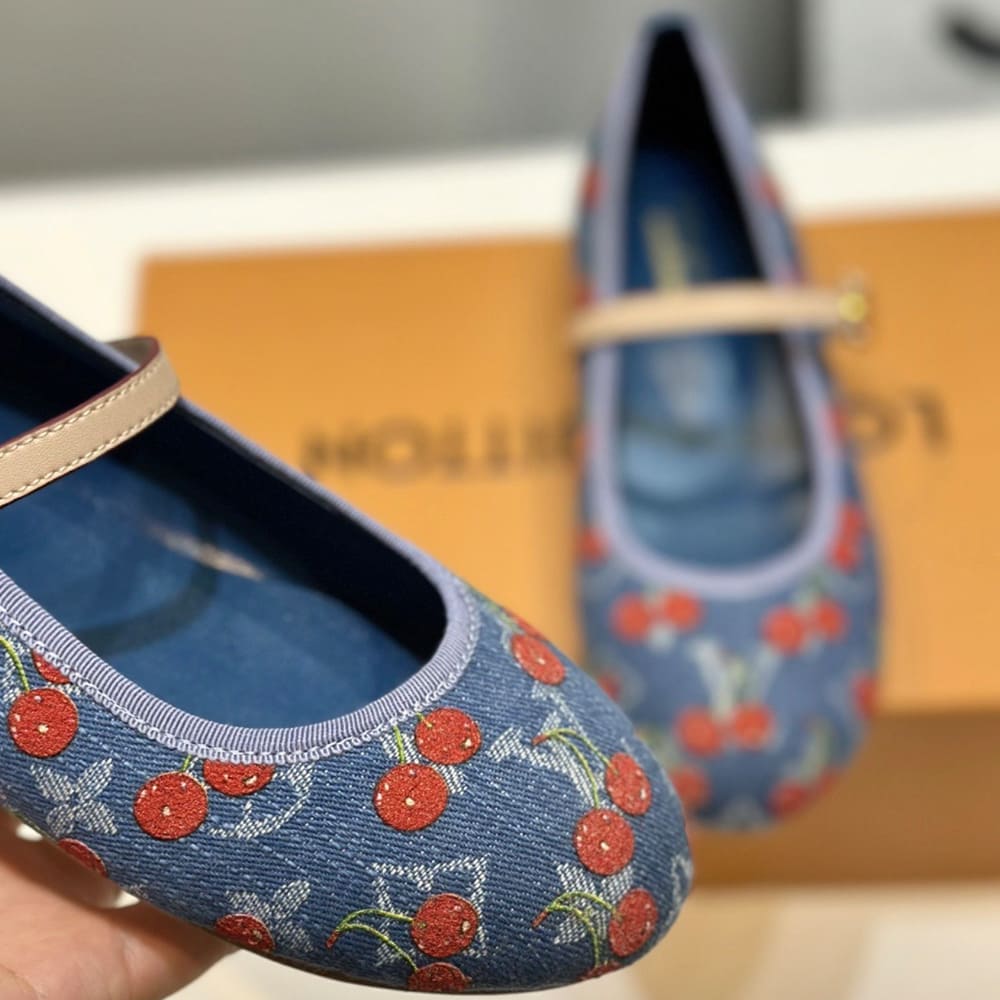 LV x TM Romy ballet flats