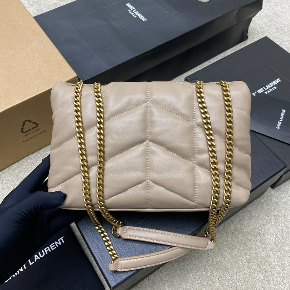 YSL Toy Puffer in lambskin