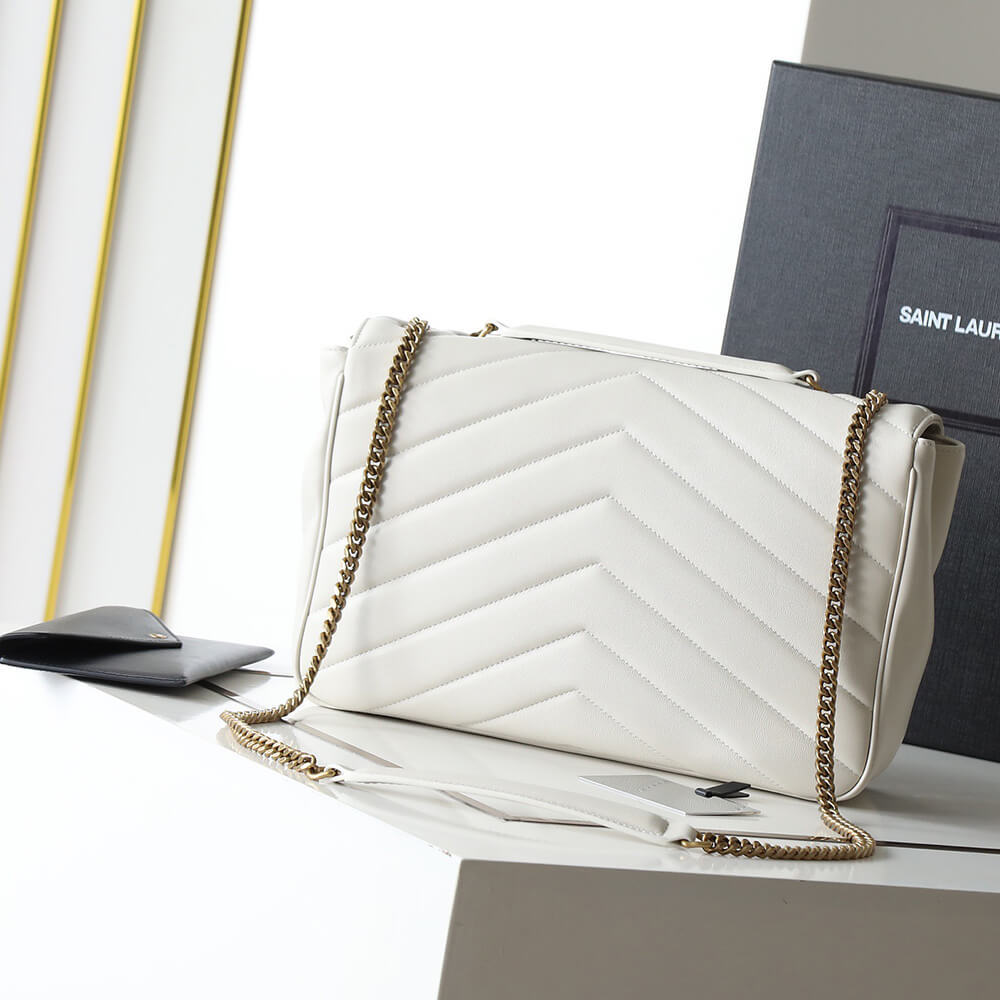 YSL LOULOU large in MATELASSE lambskin(HIGH-END GRADE)