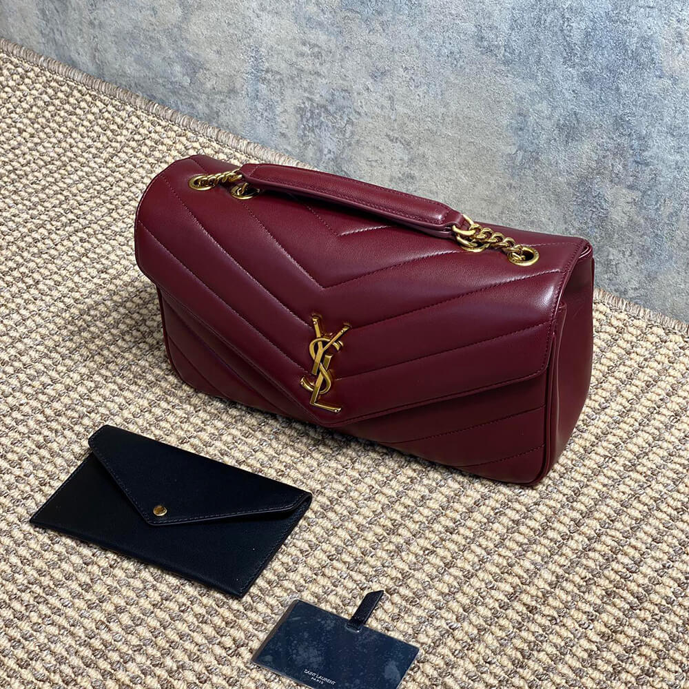 YSL LOULOU medium in MATELASSE lambskin(HIGH-END GRADE)