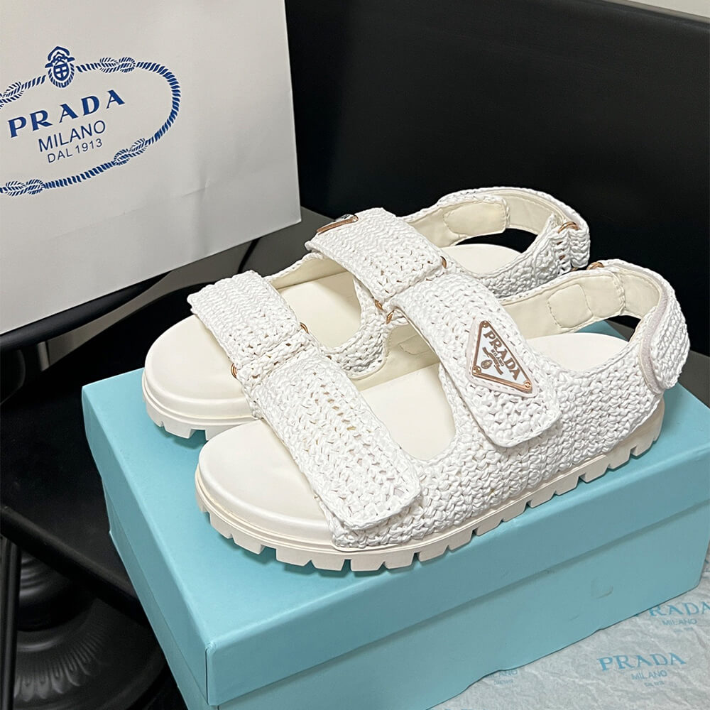 Prada Crochet sandals
