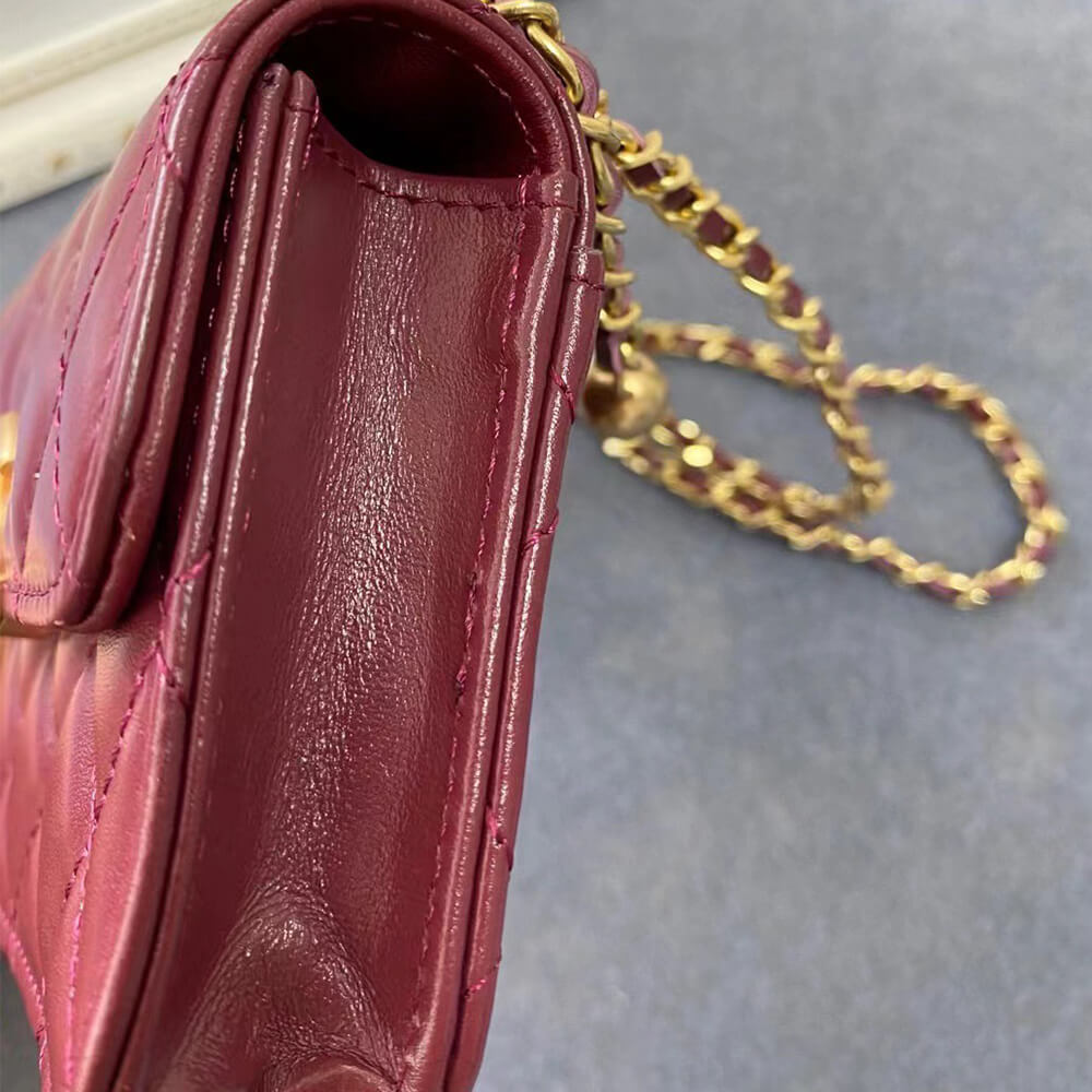 CHANEL Mini Clutch with Chain(high-end grade)