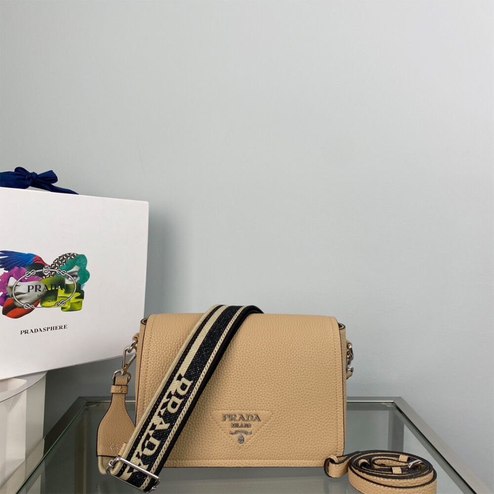 Prada Leather shoulder bag(high-end grade)