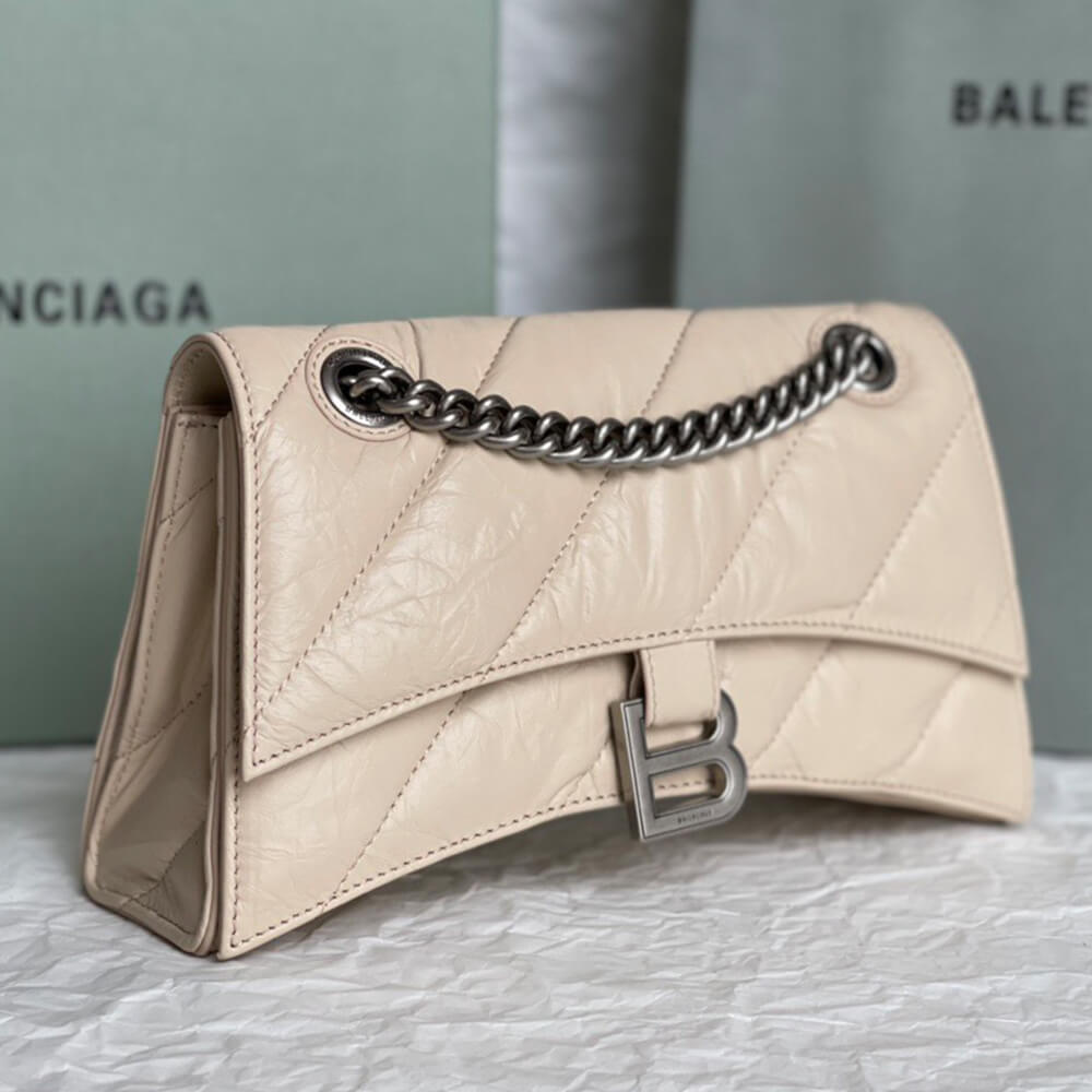 Balenciaga Women s Crush Chain Bag Small(HIGH-END GRADE)