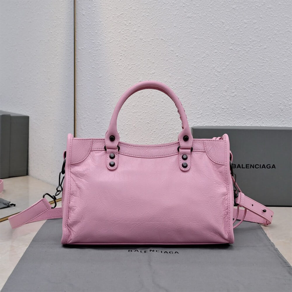 Balenciaga Women s Le City Bag Small(HIGH-END GRADE)